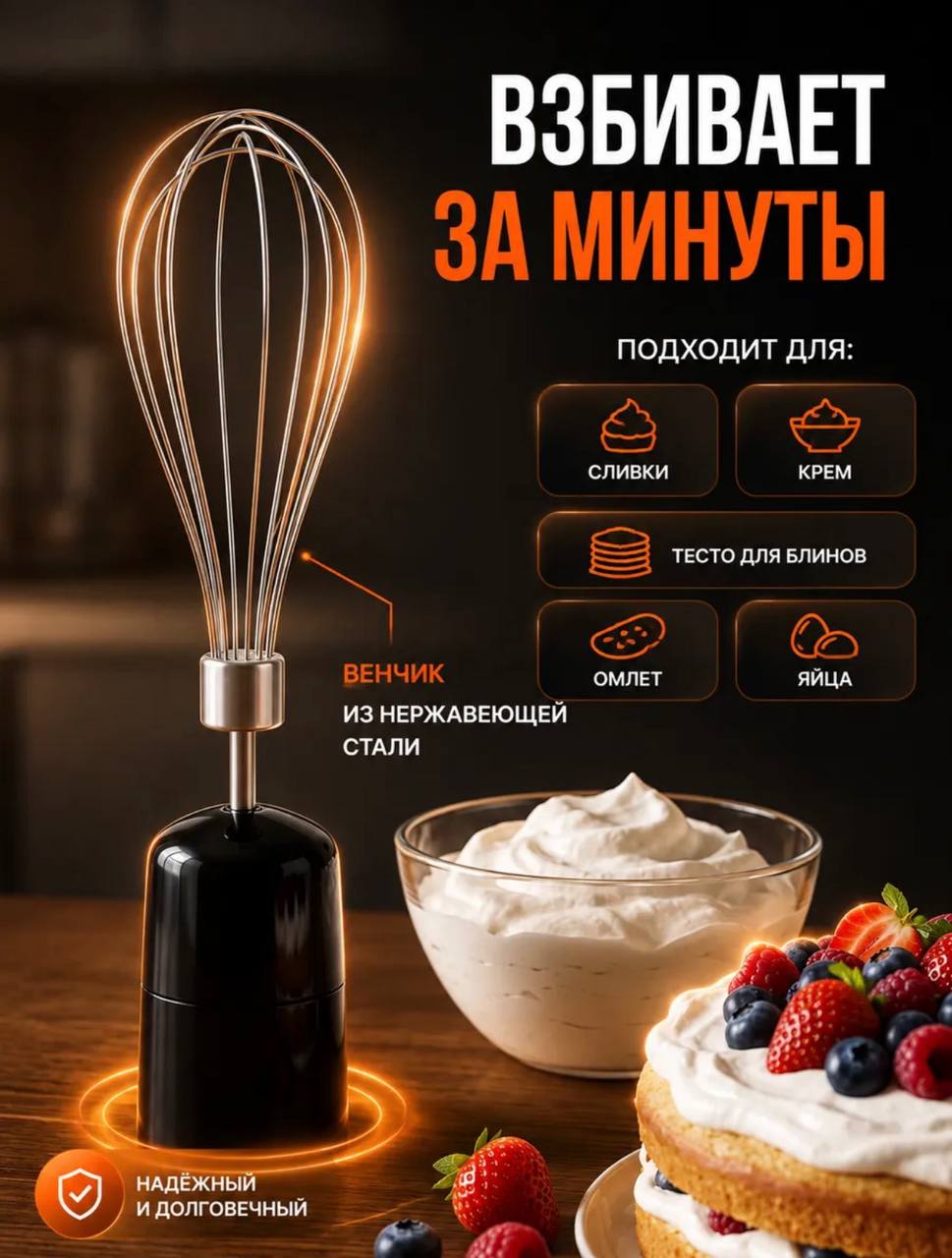Взбивание блендером